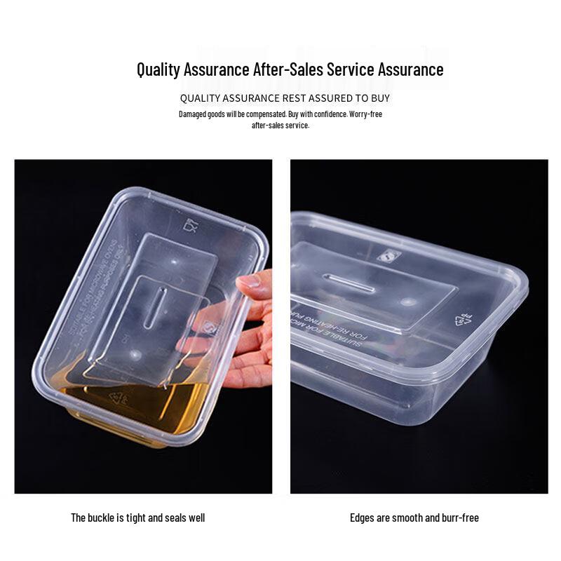 Microwaveable Plastic Food Storage Box