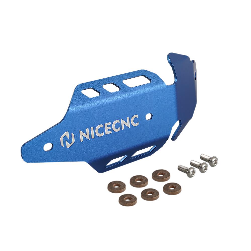 NiceCNC ATV Exhaust Muffler Mid Pipe Heat Shield Protector Guard Cover for Yamaha YFZ450R YFZ 450R 450 R Aluminum Accessories