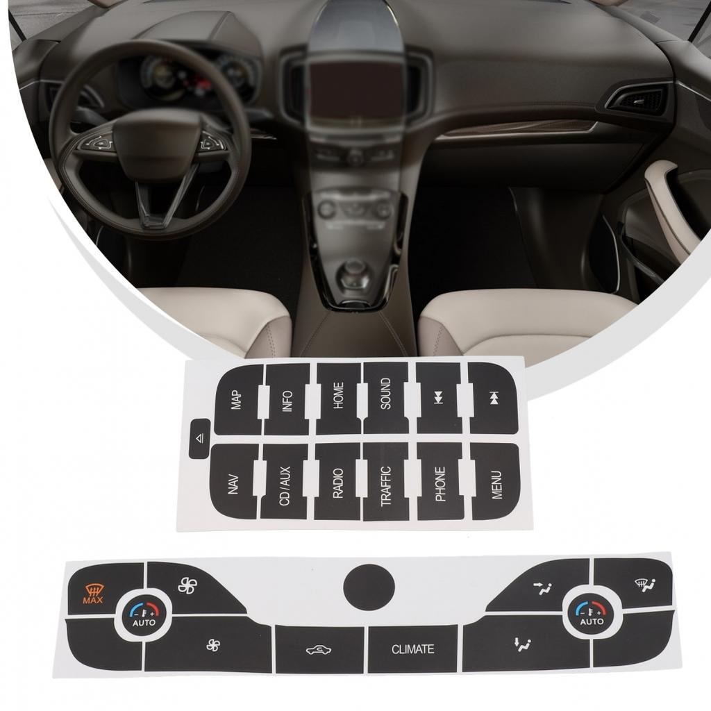 Repair Repair Decal Sticker Buttons Car Accessories