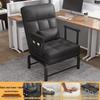 Foldable Multi-Functional Office Nap Sofa Bed: Durable, Reinforced Single Lounger for Home