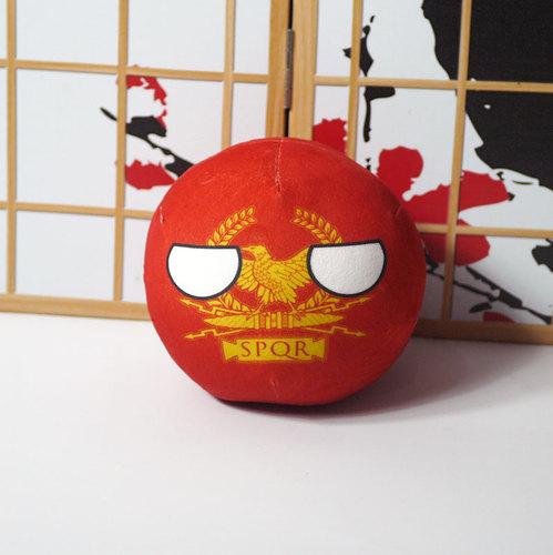 Peluche Polandball Australia Polonia Brasile Bielorussia Messico Portogallo Countryball Cuscino Ripieno Giocattoli Ciondolo per Borsa Regalo Cosplay