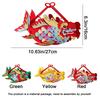 Non-Woven Fabric Dragon Boat Festival Fish Lantern Chinese Style Fish Shape Storage Basket  DIY