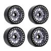 Aluminum Alloy Wheel   Beadlock 2.2in Wheel  S Hub 4pcs Replacement for  4 SCX10 90046  03007   Gen8 1Celsius10 Remote Control Car