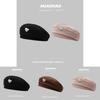 Elegant Cotton Heartpatterned Beret For Women Fashionable Accessory Fall For