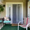 Magnetic Door Screen White Mosquito Net Customized Size Summer Insect Automatic Closing Suitable for Large Sliding Glass