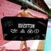 Vintage Band L-Led Z-Zeppelin Beach Towel Colorful Bath Towels for Girl Microfiber Quick Dry Custom Sand Free Beach Yoga Spa