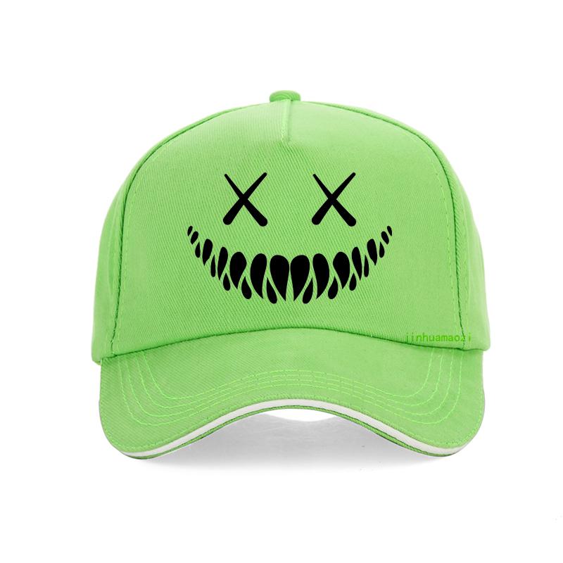 Demon Smiling Face Men Women Baseball Cap Funny Skull Summer Cool Trucker Hats Casual Adjustable Hats