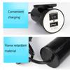 USB Port Motorcycle Charger Motorcycle Accessories Motorcycle Handlebar Charger Vehicle Parts