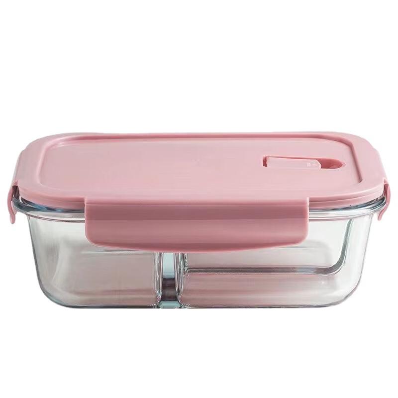 RuHan Microwave Glass Divided Food Container