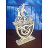 3D Wooden Puzzle Father and Son Diy Handmade Bicycle Assembly Model Kits  Creative Decoration