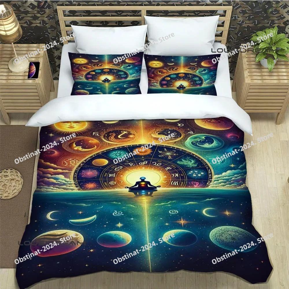3D Chakra printed Bedding Sets exquisite supplies set duvet cover bed comforter set bedding set luxury birthday gift