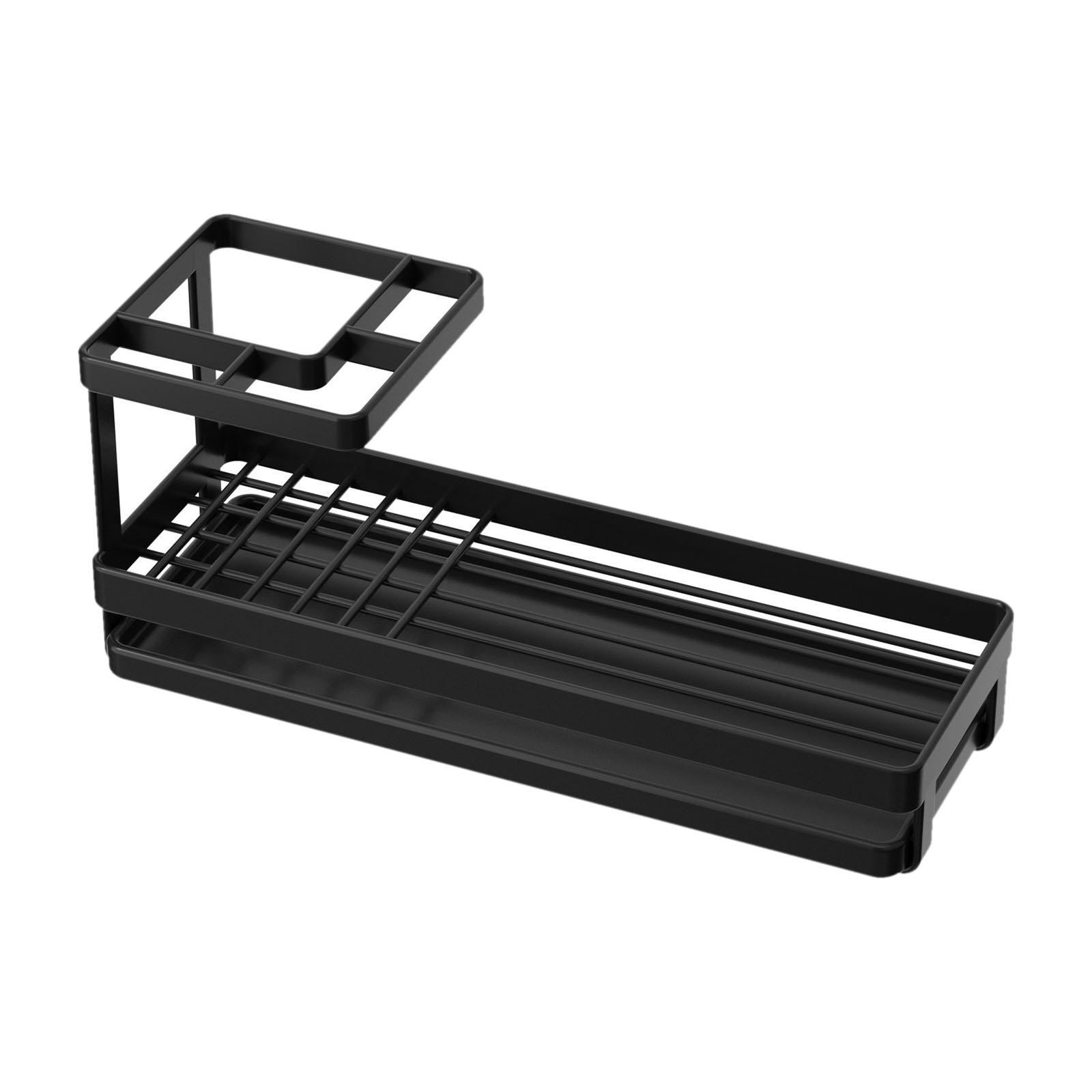 

Toothbrush Toothpaste Storage Organizer Storage Stand Nonslip Multifunctional Bathroom Toothbrush Holder Makeup Cosmetics чёрный