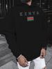 Kenya New Autumn and Winter Velvet Sweatshirt Unisex Clothing Free Hoodie Clothes American Trendy Printed Tops Unisex Gifts