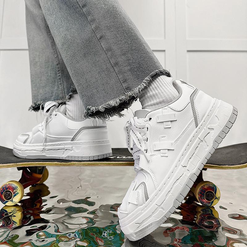 Chaussures de papa décontractées, chaussures de skateboard pour hommes
