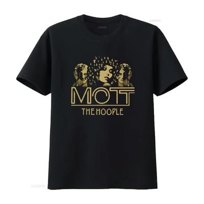 Mott The Hoople Vintage Band Cotton T Shirt 2013 Album Inspired Design Andrew Wood Bruce Fairw