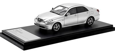 Inter Allied Hi Story Scale Toyota Verossa VR25 Silber Metallic Fertigmodell HS496SL 1/43 (2001)