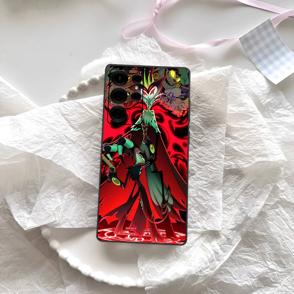

H-Helluva Boss Anime Phone Case For Samsung S 24 Fe 25 Ultra Plus 20 Lite 21 30 22 23 24 22 Ultra 5G Fundas Samsung S30 5G