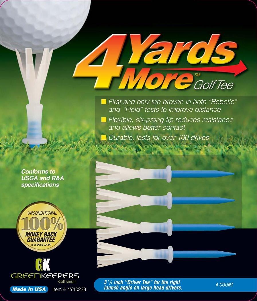

Green Keepers 4 Yard More Golf Tee 3 1/4
