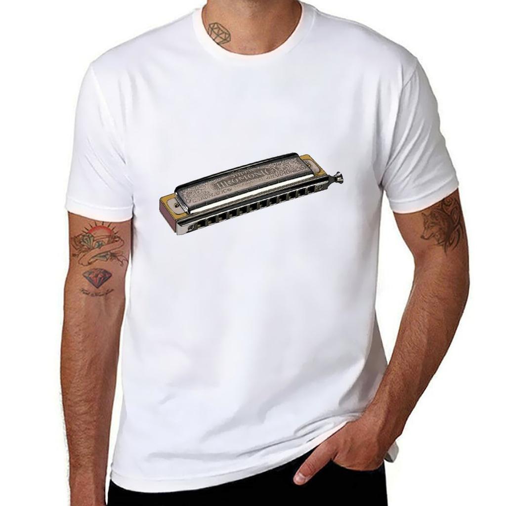 Harmonica Harmonica Tshirt Plus Size Lightweight Tee Shirt