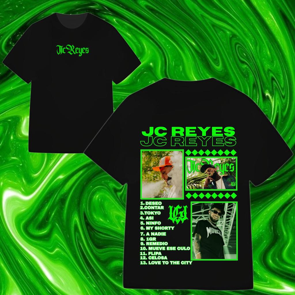 Hip Hop Rapper Jc Reyes T-shirts Men Oversized Y2k Casual Cotton Short Sleeve Female Tees High Quality Harajuku Male Top