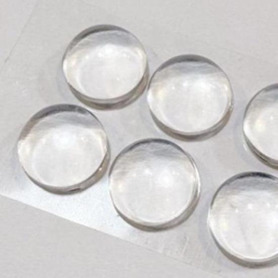 32/64/128Pcs Long Nails Keyboard Stickers Women Raised Keyboard Bubbles Clear Nail Art Typing Sticker Laptop PC Keyboard Covers