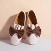 Women's Summer Footwear Formal Shoes for Woman 2024 Square Toe Moccasins Flats Flat with Heel Bow Wholesale 39 Korean Style A E