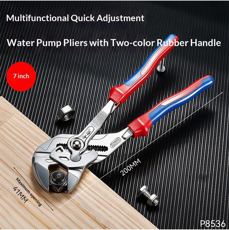 Eagle Beak Wrench Water Pipe Pliers Multi-Function Adjustable Spanner Clamp Large Opening Plumbing Household Tools
