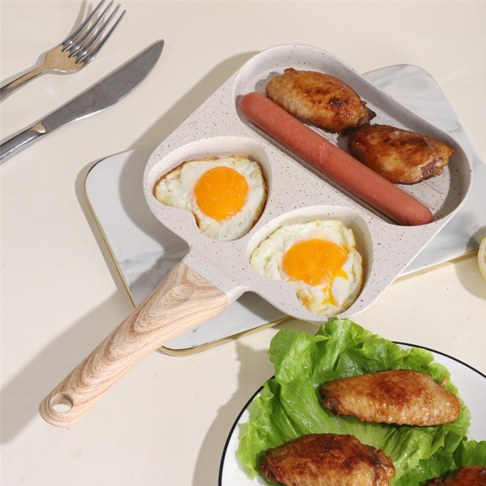 Eggs Frying Pan for Breakfast Pancake Burger Sandwiches Nonstick Easy Clean Pancake Pan Gas Stove & Induction Compatible
