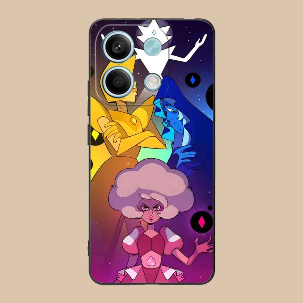 Steven Universe Mobile Phone Case for Xiaomi 15 14 13 12 Mi 11 T Ultra Lite Pro S X 5G Colour Protective Cover Pretty Luxury