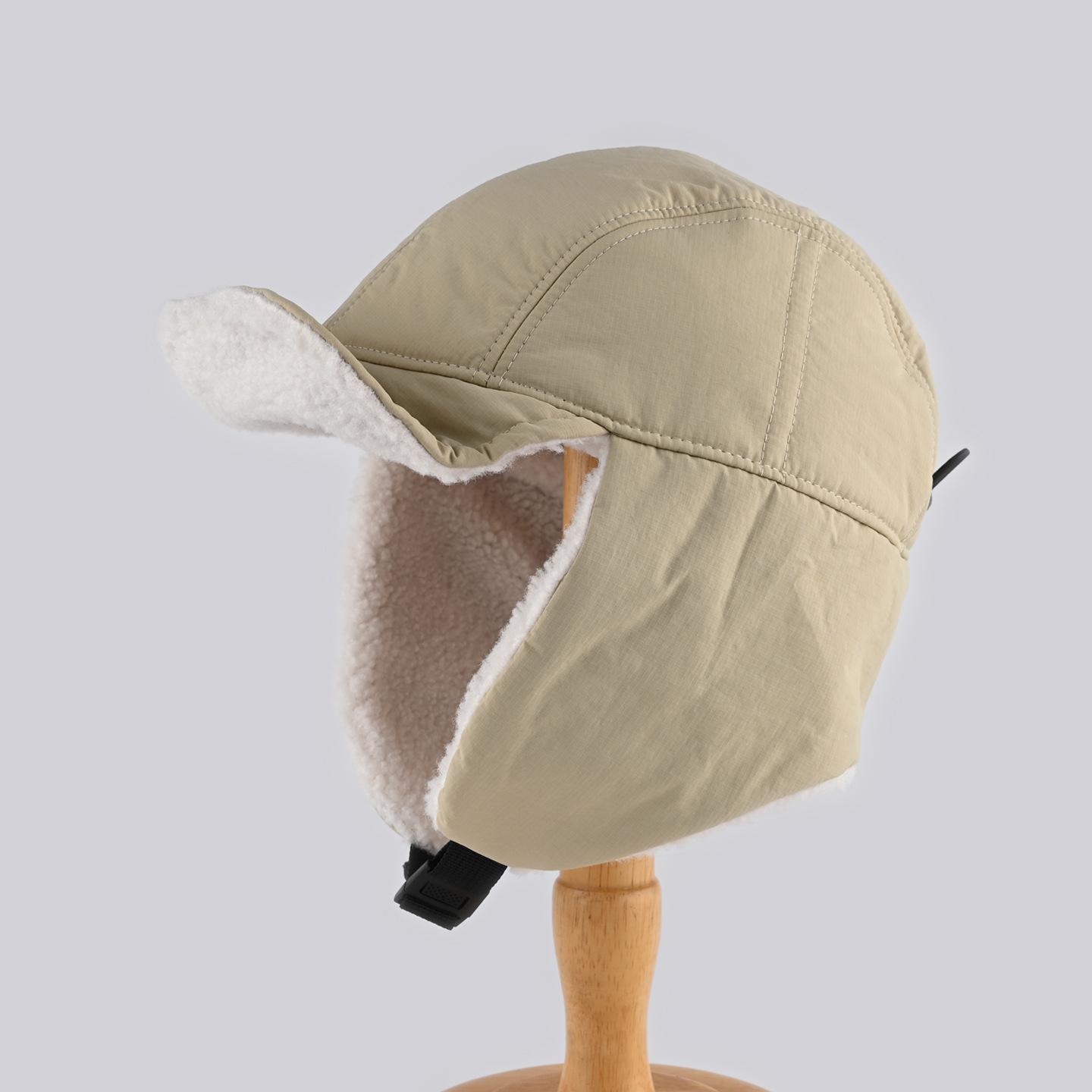 

Pilot hat men and women winter thickened warm helmet liner ear protection hat outdoor cycling cold hat tide one size fits all