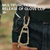 Outdoor Protective Gloves Clip Hanger Multi-Purpose Work Gloves Holder Clip Anti-Drop Glove Grabber Clip For Worker Construction