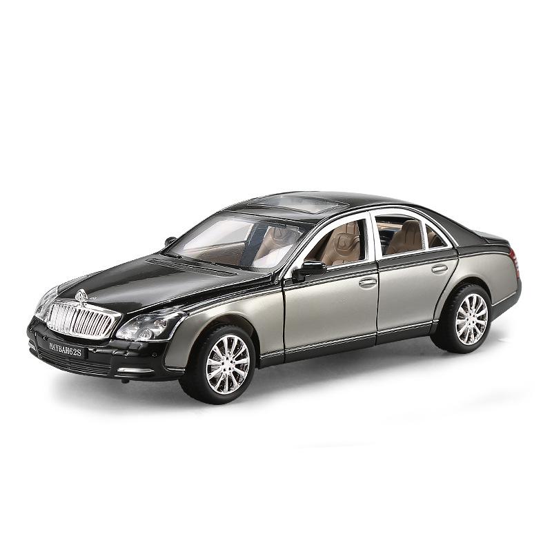 

1/24 Maybach 62s S650 Classic Luxy Автомобиль Модель Автомобиля из Сплава Литые Металлические Игрушечные Транспортные Средства Модель Автомобиля Симуляция Коллекция Игрушка для Детей Подарок серый