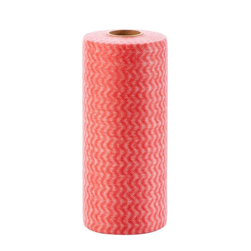 1 role Jednorázové netkané utěrky na nádobí Hadry na utírání Kuchyňské čisticí utěrky velikost:20*30 cm