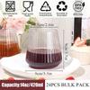 14Oz Disposable Wine Glasses Unbreakable Clear Plastic Cocktail Glasses Wine Cups For Party Birthday Gathering Bars