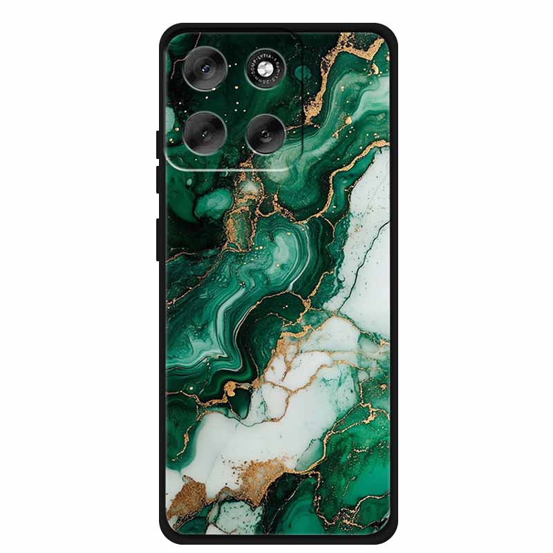 For Moto G86 G 86 Marble Case Luxury Silicone Phone Back Cover etui New Coque TPU Soft Cases for Motorola MotoG86 Funda Shield