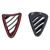 2pcs Car Air Vent Outlet Cover Trim Front Upper Carbon Fiber Style Replacement for Mazda CX‑3 CX3 2017‑2018