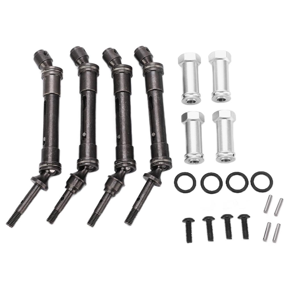 Front and Rear Drive Shaft Aluminum Alloy CVD Upgrades Parts for 1Celsius10 RC Car