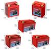 Motorradbatterie LiFePO4 Rollerstarter 12,8 V 5 Ah 7 Ah 9 Ah CCA 200A-400A Eingebauter BMS-Lithiumbatteriespannungsschutz ATV
