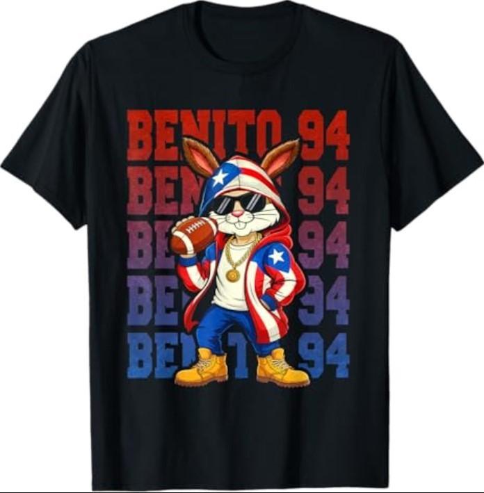 Jersey Text Benito 94 Number for Sport T-Shirt S разноцветный
