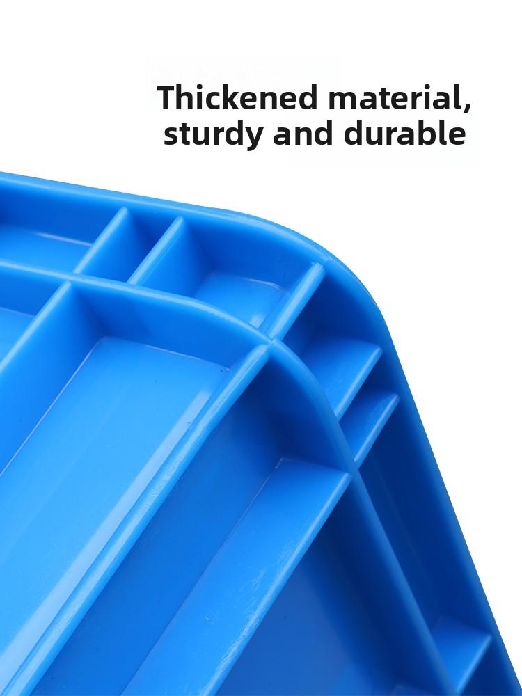Thiened Large Plastic Relay Box Basket Storage Organizer Box with Lid for Fi And Turtle Reptiles Handheld Carryall Basket