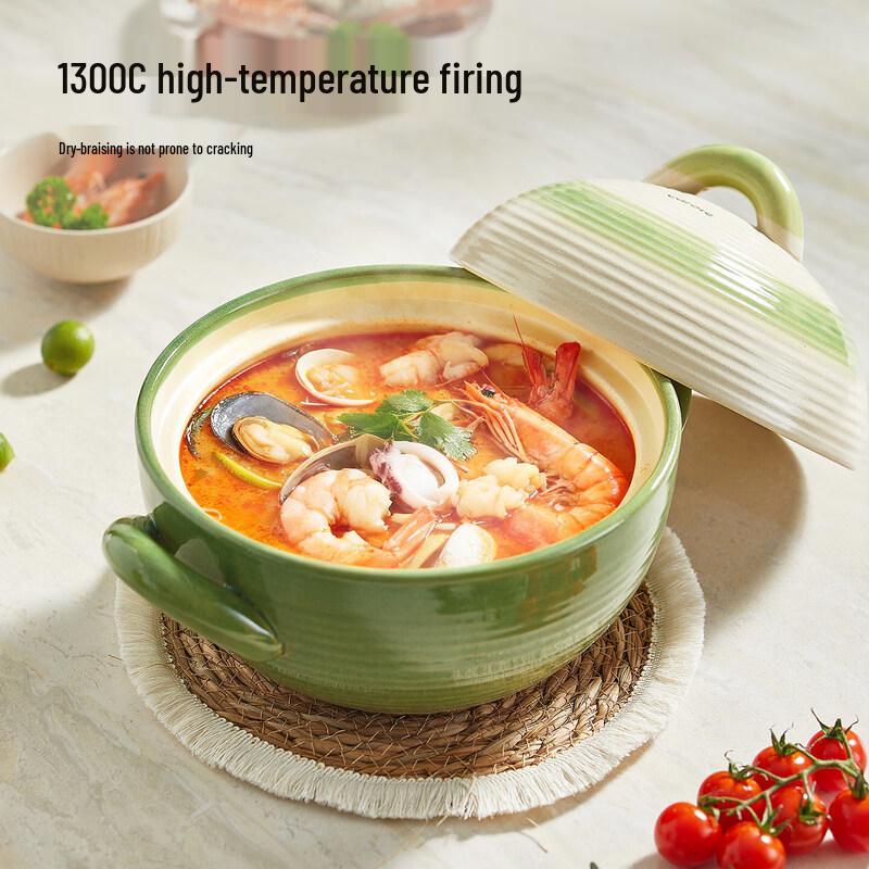 Carrot Ceramic Casserole Pot