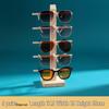 Detachable Solid Wood Glasses and Jewelry Display Stand
