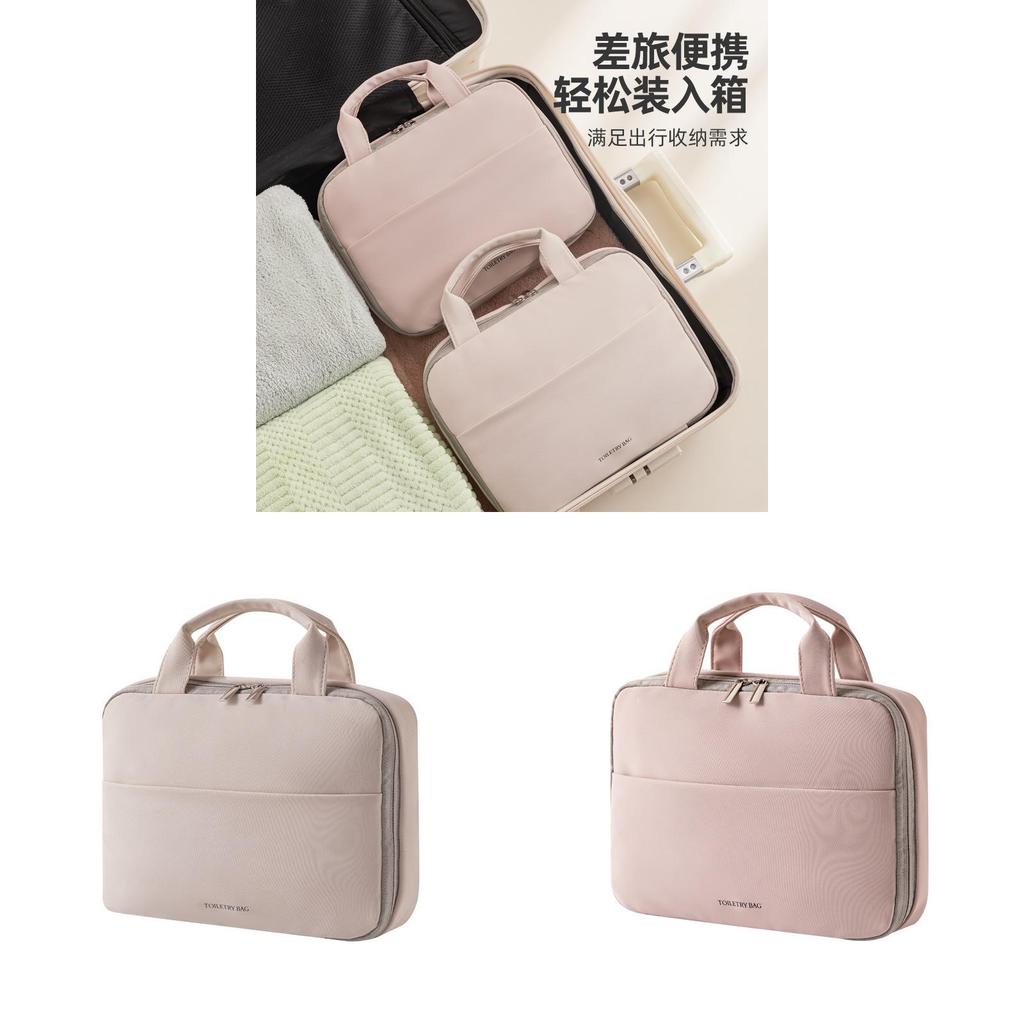 Travel Waterproof Makeup Bag With Hanging Hook For Outdoor And Trip Storage