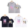 Bts Graphic Printed Modal Tee Oversized Streetwear Shirt For Kpop Fans Summer Casual