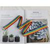Korean Style Women  Double Ring Rainbow Decorative Belt-Extra Long Internet Celebrity Design Casual Versatile Fashion Accessory