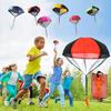 2/4pcs Mini Hand Throwing Parachute for Kids Outdoor Novel Funny Toys Game Educational Flying Sport Unique Boy Girl Gift TMZ