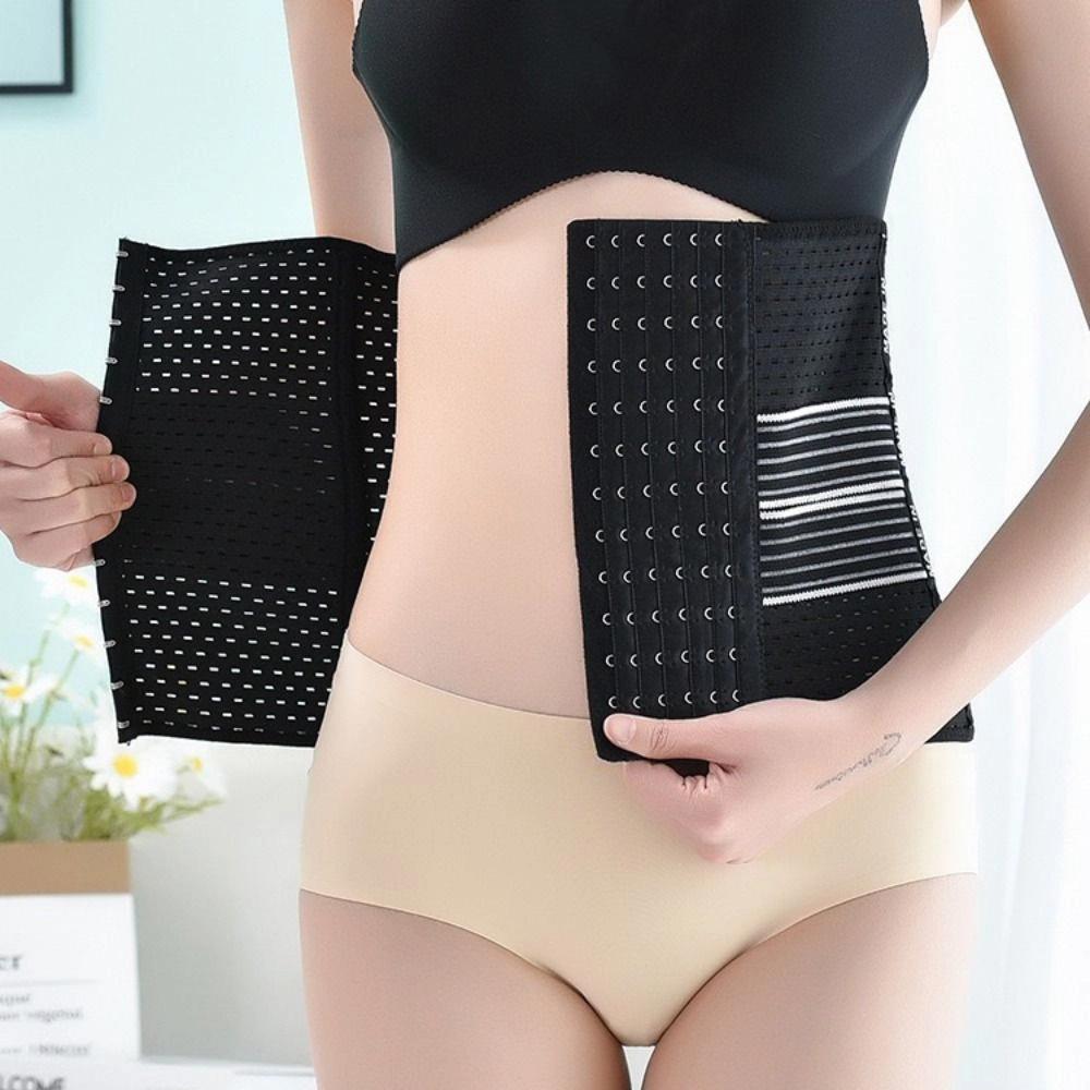 Corset Tummy Control Shapewear Postpartum Girdle Body Shaper Simple Training Sweat Belt Lady