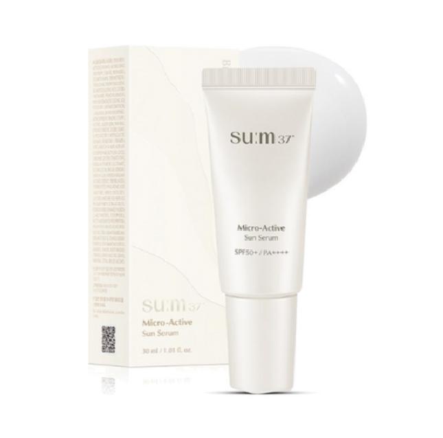 SU:M37 Micro-Active Sun Serum SPF50+ PA++++ Hydrating Anti-Aging UV Protection 30ml