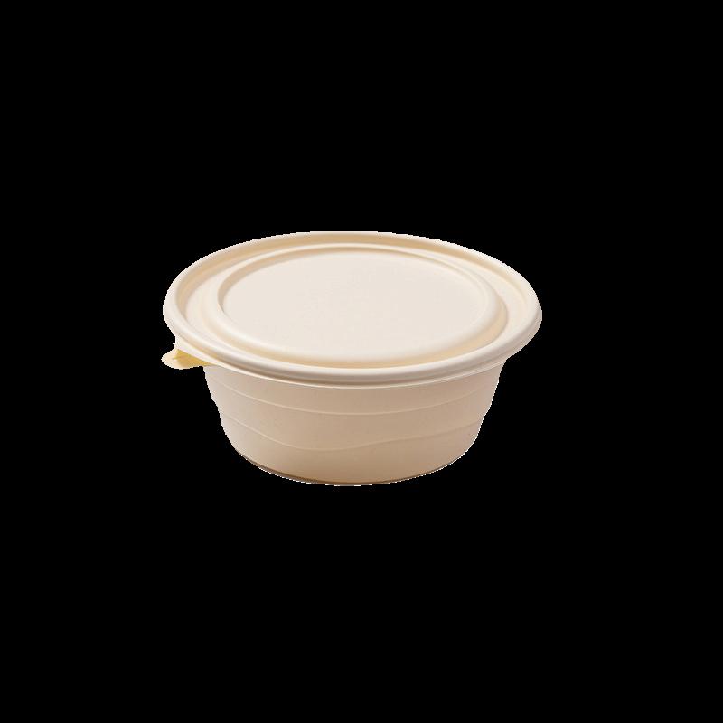 Mr. Corn Biodegradable Round Food Containers