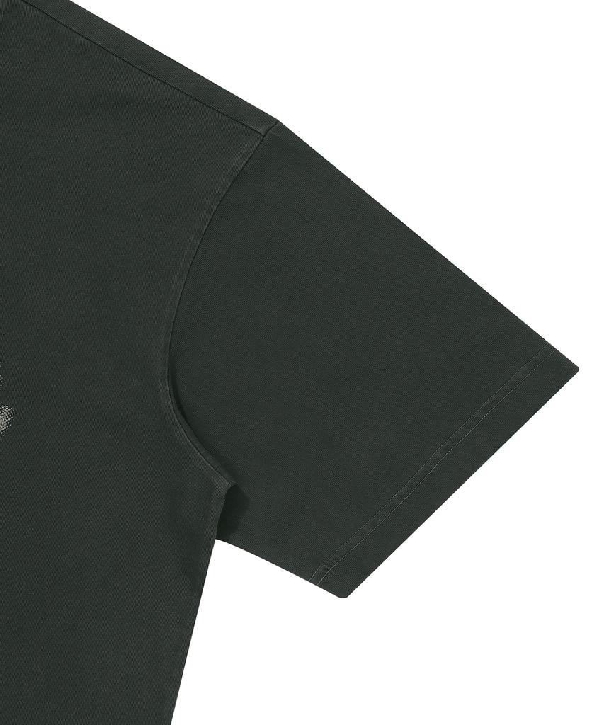 Syupeodeulai Vintage Lettering T-Shirt Dark Hunter Sduiscq41Dht